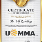 Zertifikat UWMMA